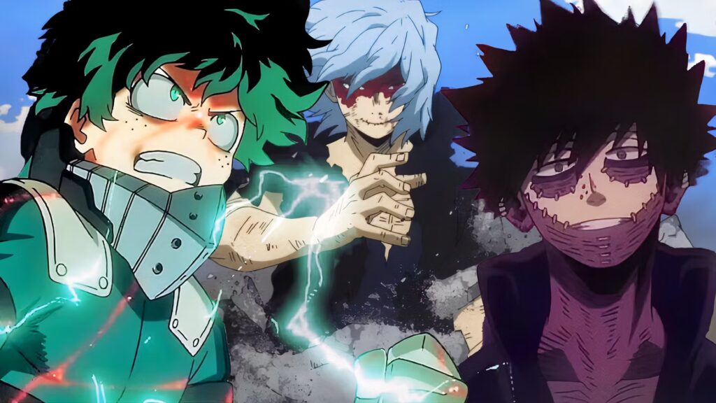 Los personajes más fuertes del final de la serie My Hero Academia