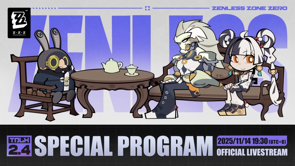Código y hora de transmisión en vivo de ZZZ 2.4 (Zenless Zone Zero)