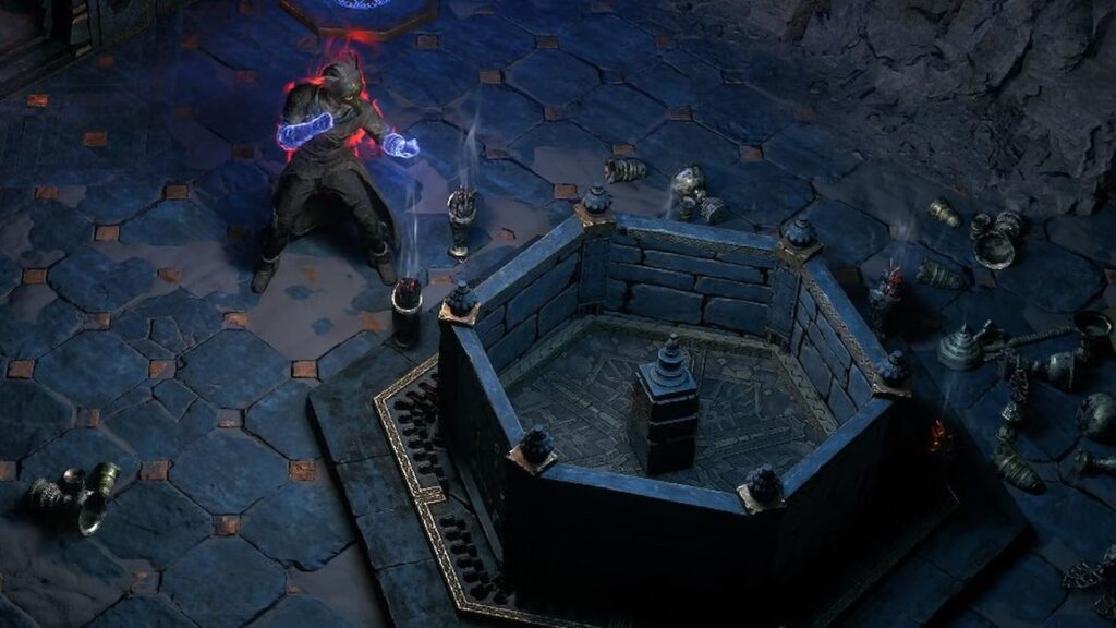 ¿Qué hacer con los viales de agua sagrada en Path of Exile 2?