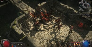 Path of Exile 2 La mejor construcción de nivelación de druida Oso de Fuego