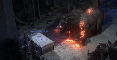 Cómo encontrar el caché de guerra Faridun en Path of Exile 2