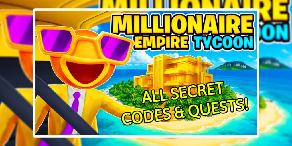Todos los códigos y misiones de Millionaire Empire Tycoon en Fortnite
