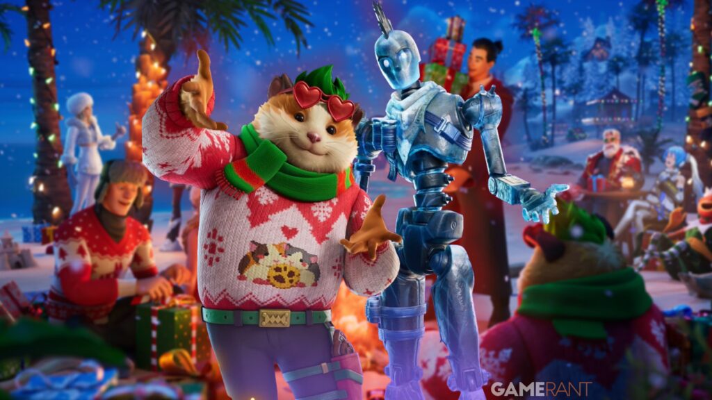 Todos los regalos y recompensas gratuitas de Winterfest Cabin 2025 en Fortnite