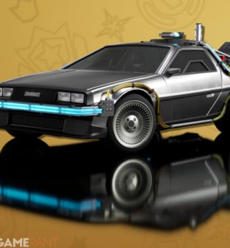Regreso al futuro Escaparate de la tienda de artículos DeLorean Fortnite (precio y fecha de lanzamiento)