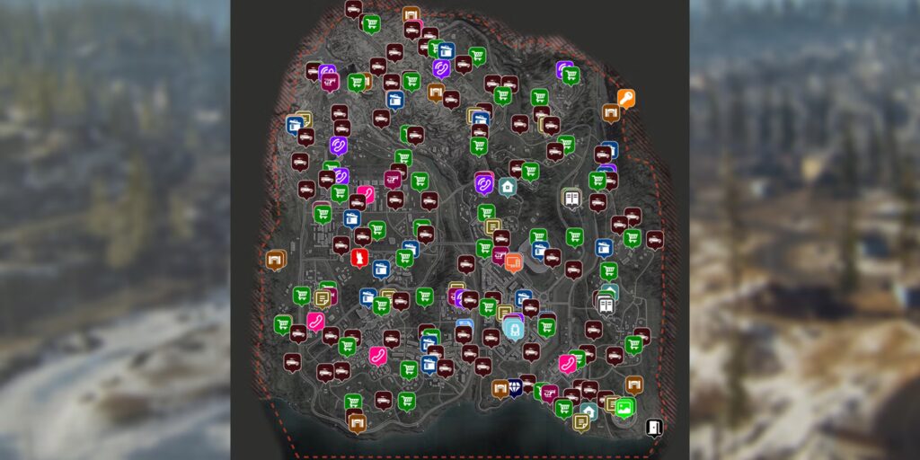 Call Of Duty Warzone: Mapa interactivo de Verdansk