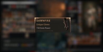 Ubicación de entrega de Diablo 4 Dawnfire