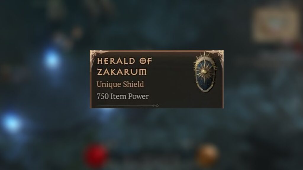 Cómo conseguir el Heraldo de Zakarum en Diablo 4