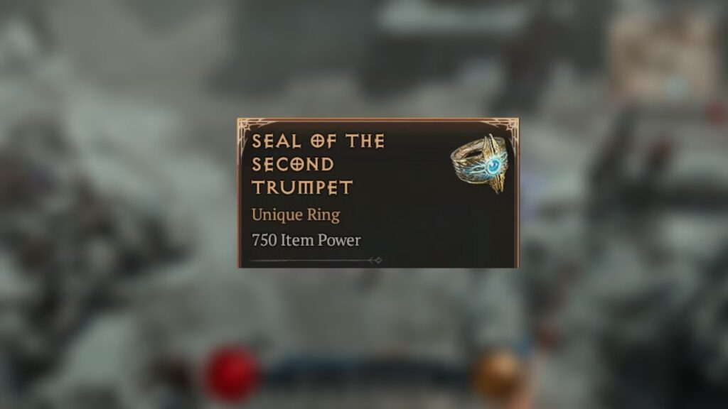 Cómo conseguir el sello de la segunda trompeta en Diablo 4