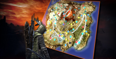 Limveld: Mapa interactivo del cráter - Elden Ring Nightreign