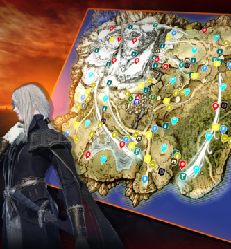 Limveld: mapa interactivo de la cima de la montaña - Elden Ring Nightreign