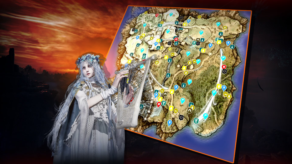 Limveld: Mapa interactivo de Noklateo - Elden Ring Nightreign