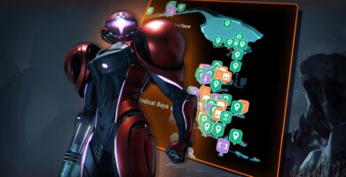 Metroid Prime 4: Beyond - Mapa interactivo del cinturón de hielo
