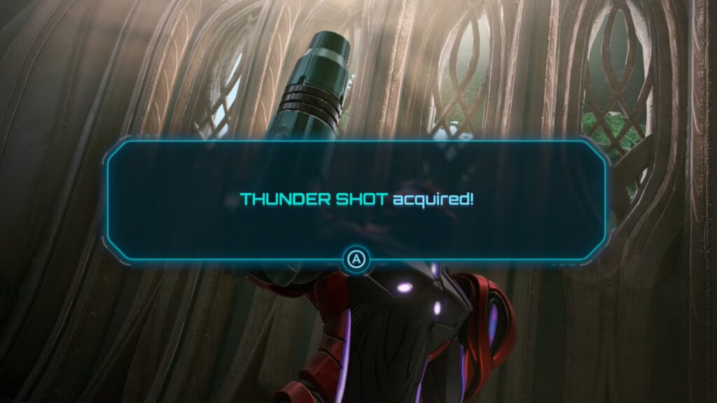 Ubicación del chip Thunder en Metroid Prime 4