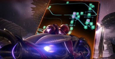 Metroid Prime 4: Beyond - Mapa interactivo de Volt Forge