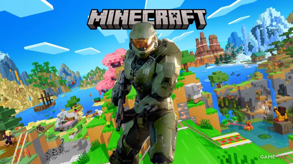 El jugador de Minecraft está creando un mundo enorme inspirado en Halo
