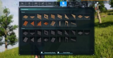 Todas las piezas de construcción nuevas en la actualización Home Sweet Home de Palworld
