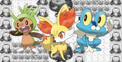 Pokemon Fan Art imagina los iniciadores X e Y en el estilo artístico OG