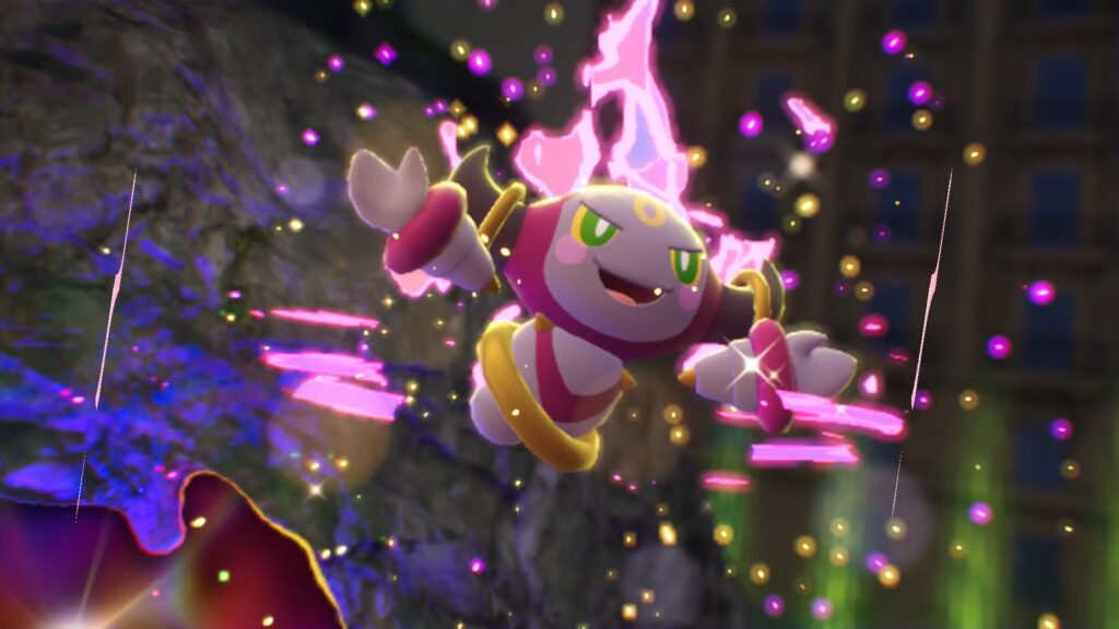 Cómo usar la botella de prisión para la forma Hoopa Unbound en Pokemon Legends ZA Mega Dimension