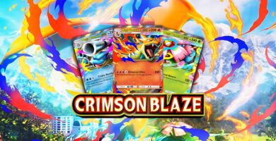 Tiempos oficiales de lanzamiento mundial de Crimson Blaze (nuevo paquete de bolsillo de JCC Pokémon)