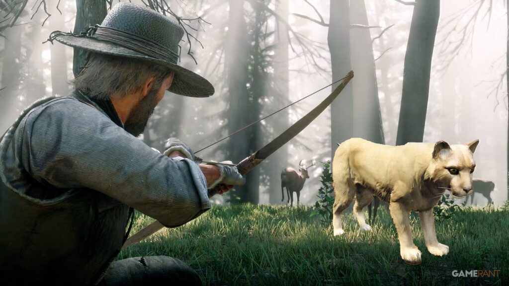 Gráficos de animales de Red Dead Redemption 2 comparados con GTA 5