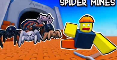 Códigos de minas araña para Roblox