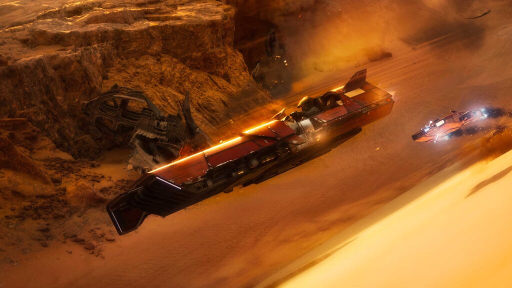 Galactic Racer se ve genial, pero le falta lo que hizo que las carreras de vainas fueran tan icónicas