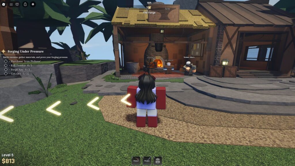 La guía de armaduras de Forge Roblox