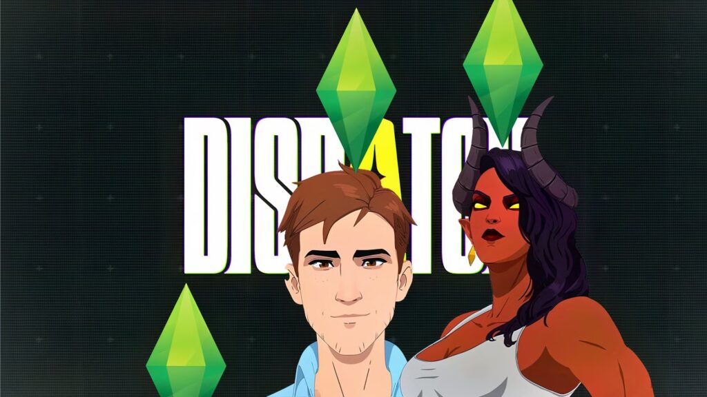 El jugador de Sims 4 recrea los personajes de Dispatch en el juego
