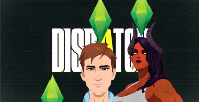 El jugador de Sims 4 recrea los personajes de Dispatch en el juego