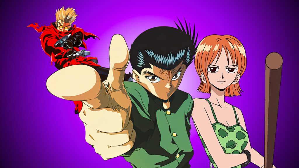 La mejor serie de anime Shonen de cada año de los 90