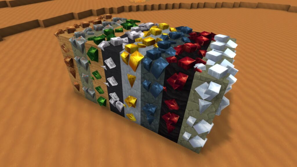 Hytale todas las ubicaciones de minerales