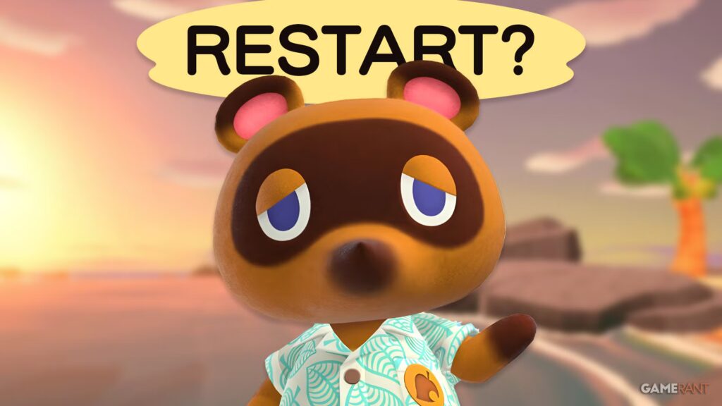 Cómo eliminar y reiniciar tu Animal Crossing New Horizons Island