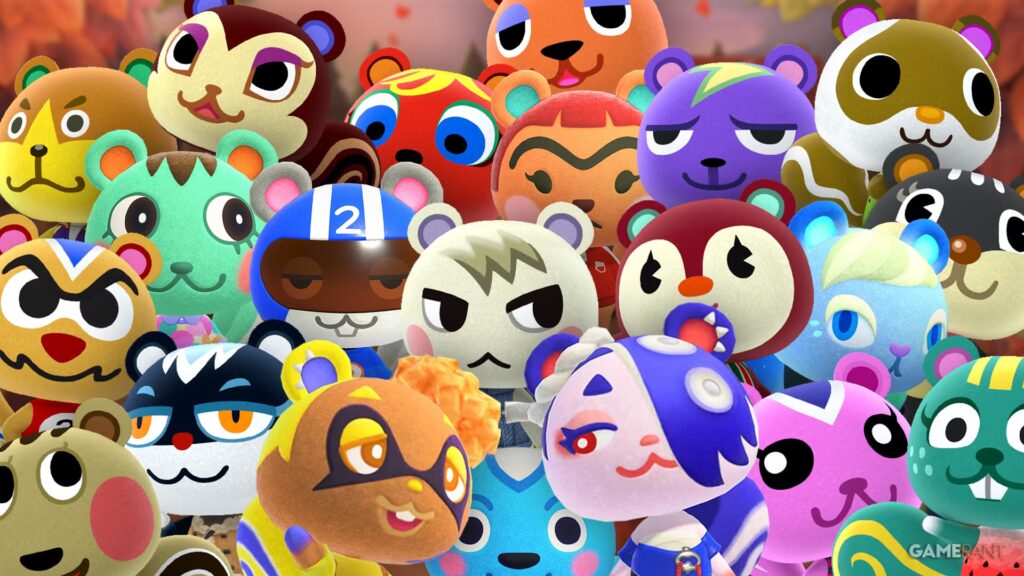 Aldeanos ardillas de New Horizons y aquí está mi clasificación oficial