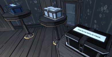 Soluciones de juegos de salón (rompecabezas de tres cajas)