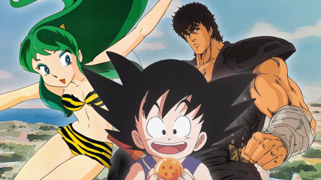 La mejor serie de anime Shonen de cada año de los 80