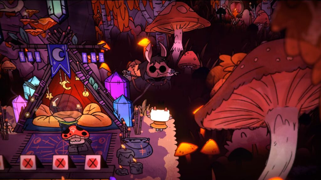 Cómo usar Rotten Eye Of The Witness en el DLC Woolhaven (Cult Of The Lamb)