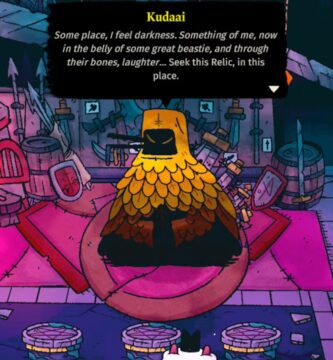 Ubicaciones de las reliquias de Kudaai y Clauneck en Cult of the Lamb