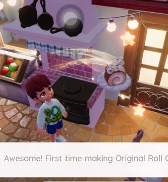 Cómo hacer pasteles en rollo en Heartopia