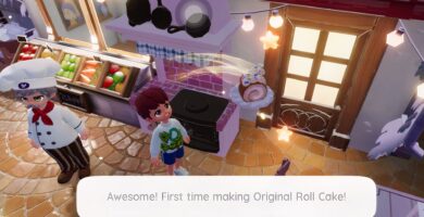 Cómo hacer pasteles en rollo en Heartopia