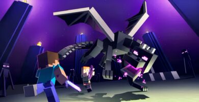 Un jugador de Minecraft diseña su propio Baby Ender Dragon Mob