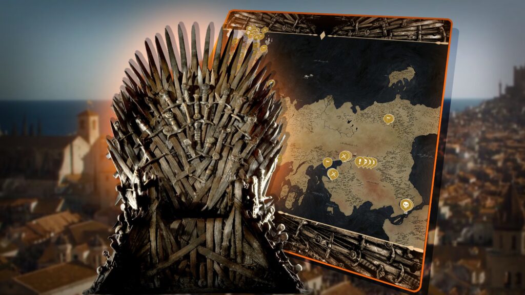 Mapa Interactivo de Juego de Tronos