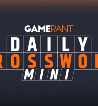 GameRant Daily Crossword Mini (30 de enero de 2026)
