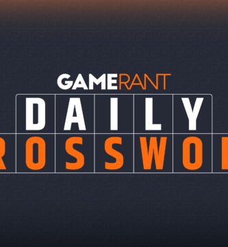 Crucigrama diario de GameRant (30 de enero de 2026)