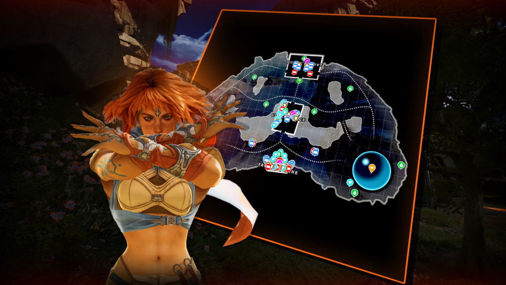 Mapa interactivo de la Cumbre Highguard