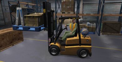 Cómo ser un operador certificado de montacargas en GTA Online
