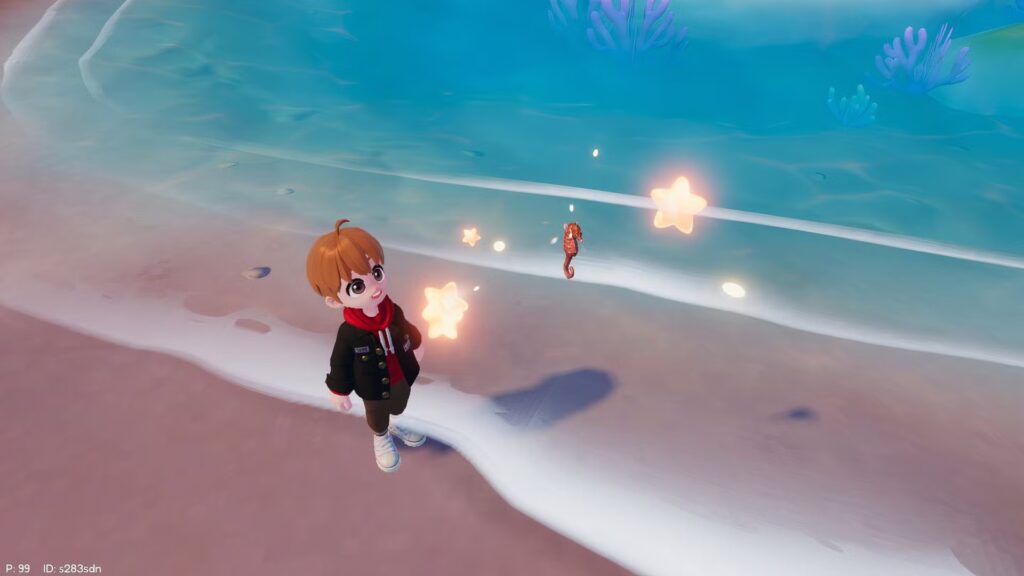 Dónde encontrar caballitos de mar en Heartopia