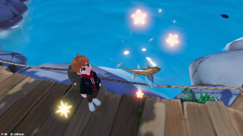 Cómo encontrar las sombras de peces parpadeantes en Heartopia