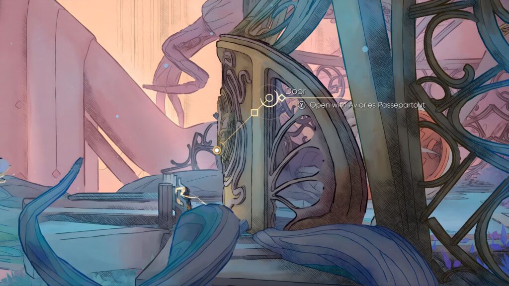 Ubicación del Passepartout de aviarios en Mio: recuerdos en órbita