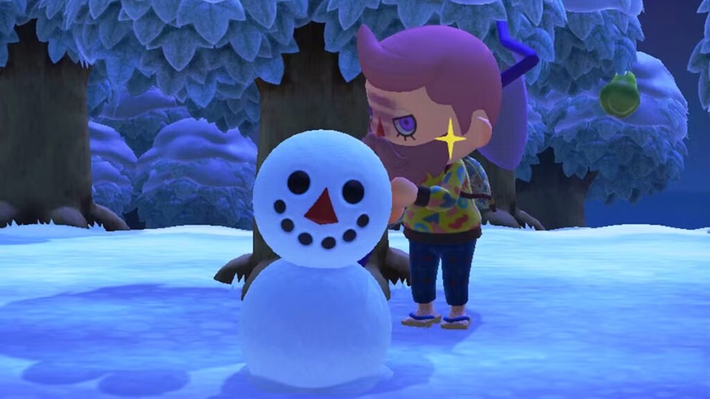 Cómo conseguir grandes copos de nieve en Animal Crossing New Horizons