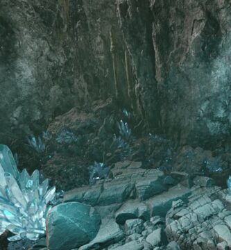 Ubicación del mineral de cuarzo en StarRupture